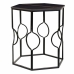 Set of 2 tables Alexandra House Living Black Iron MDF Wood 39 x 57 x 39 cm