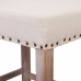 Tabouret Alexandra House Living Beige Bois d'hévéa 58 x 104 x 48 cm