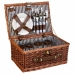 Picnic Basket Alexandra House Living Brown wicker