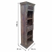 Regal Alexandra House Living Braun Recyceltes Holz 34 x 180 x 56 cm