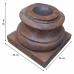 Candle Holder Alexandra House Living Brown Recycled Wood 26 x 23 x 26 cm