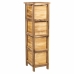 Cassettiera Alexandra House Living Marrone Legno Legno di paulownia 26 x 61 x 22 cm