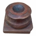 Candle Holder Alexandra House Living Brown Recycled Wood 26 x 23 x 26 cm