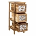 Chest of drawers Alexandra House Living Brown Wood Paolownia wood 32 x 63 x 26 cm