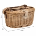 Cesta de Piquenique Alexandra House Living Cinzento Natural vime