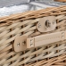 Picnic Basket Alexandra House Living Grey Natural wicker