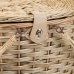 Picnic Basket Alexandra House Living Grey Natural wicker