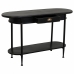 Hall Table with Drawers Alexandra House Living Black Metal 41 x 75 x 120 cm