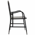 Cadeira de Sala de Jantar Alexandra House Living Preto 56 x 96 x 55 cm