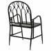 Dining Chair Alexandra House Living Black 56 x 96 x 55 cm