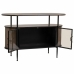 Credenza Alexandra House Living Marrone Metallo Vetro 42 x 80 x 121 cm