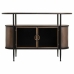 Dientafel Alexandra House Living Bruin Metaal Glas 42 x 80 x 121 cm