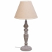 Bordslampa Alexandra House Living Vit Grå Metall Tyg 220-240 V 23 x 46 x 23 cm