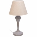 Bordlampe Alexandra House Living Hvid Grå Metal Klæde 220-240 V 25 x 46 x 25 cm