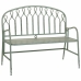 Klupa Alexandra House Living Zelena Metal 56 x 98 x 118 cm