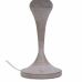 Galda lampa Alexandra House Living Balts Pelēks Metāls Drāna 220-240 V 25 x 46 x 25 cm