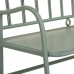 Klupa Alexandra House Living Zelena Metal 56 x 98 x 118 cm