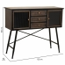 Buffet Alexandra House Living Marron Métal 42 x 100 x 122 cm