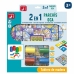 Educatief Spel Juinsa 30 x 30 cm Parchis en Oca Spelbord