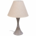 Lampă de masă Alexandra House Living Alb Gri Metal Pânză 220-240 V 23 x 38 x 23 cm