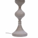 Galda lampa Alexandra House Living Balts Pelēks Metāls Drāna 220-240 V 25 x 50 x 25 cm