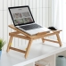 Table pliante d'appoint en bambou Lapwood InnovaGoods