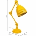 Nastavitelná lampa na psací stůl Alexandra House Living Žlutý Kov 13 x 43 x 25 cm