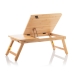 Bamboo Folding Side Table Lapwood InnovaGoods