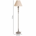 Lampada da Terra Alexandra House Living Bianco Grigio 220-240 V 38 x 154 x 38 cm