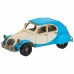 Figurine Décorative Alexandra House Living Bleu clair Fer ABS Camion Remorque 9 x 15 x 41 cm