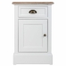 Comodino Alexandra House Living Bianco Marrone 35 x 63 x 41 cm