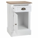 Comodino Alexandra House Living Bianco Marrone 35 x 63 x 41 cm