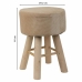 Stool Alexandra House Living Brown Bamboo Pinewood Sponge MDF Wood 32 x 44 x 32 cm