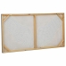 Bild Alexandra House Living Nature Leinwand Tannenholz 100 x 3 x 50 cm