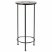 Flower Pot Stand Alexandra House Living Black Iron Tile 30 x 68 x 30 cm 3 Pieces