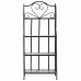 Scaffale Alexandra House Living Nero Ferro Piastrella 27 x 133 x 57 cm