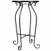 Flower Pot Stand Alexandra House Living Black Iron Tile 35 x 60 x 35 cm