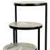 Flower Pot Stand Alexandra House Living Black Iron Tile 30 x 68 x 30 cm