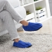 Verwarde slippers, op te warmen in de magnetron InnovaGoods Blauw