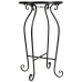 Flower Pot Stand Alexandra House Living Black Iron Tile 35 x 60 x 35 cm