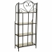 Scaffale Alexandra House Living Nero Ferro Forjare Piastrella 27 x 133 x 57 cm