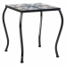 Flower Pot Stand Alexandra House Living Black Iron Tile 33 x 37 x 33 cm 3 Pieces