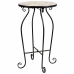 Flower Pot Stand Alexandra House Living Black Iron Tile 35 x 60 x 35 cm