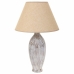 Bordlampe Alexandra House Living Hvit Polyresin 220-240 V 18 x 49 x 18 cm