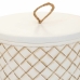 Scatola-Portagioie Alexandra House Living Bianco Poliresina 17 x 13 x 17 cm