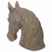 Figurine Décorative Alexandra House Living Gris Doré Polyrésine Cheval 15 x 31 x 31 cm