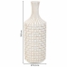 Vase Alexandra House Living White Polyresin 14 x 39 x 14 cm