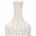 Vase Alexandra House Living Hvid Polyesterharpisk 14 x 39 x 14 cm