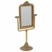 Espelho com Suporte Alexandra House Living Ouro Resina 9 x 35 x 18 cm