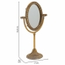 Mirror with Mounting Bracket Alexandra House Living Gold Resin 9 x 30 x 17 cm